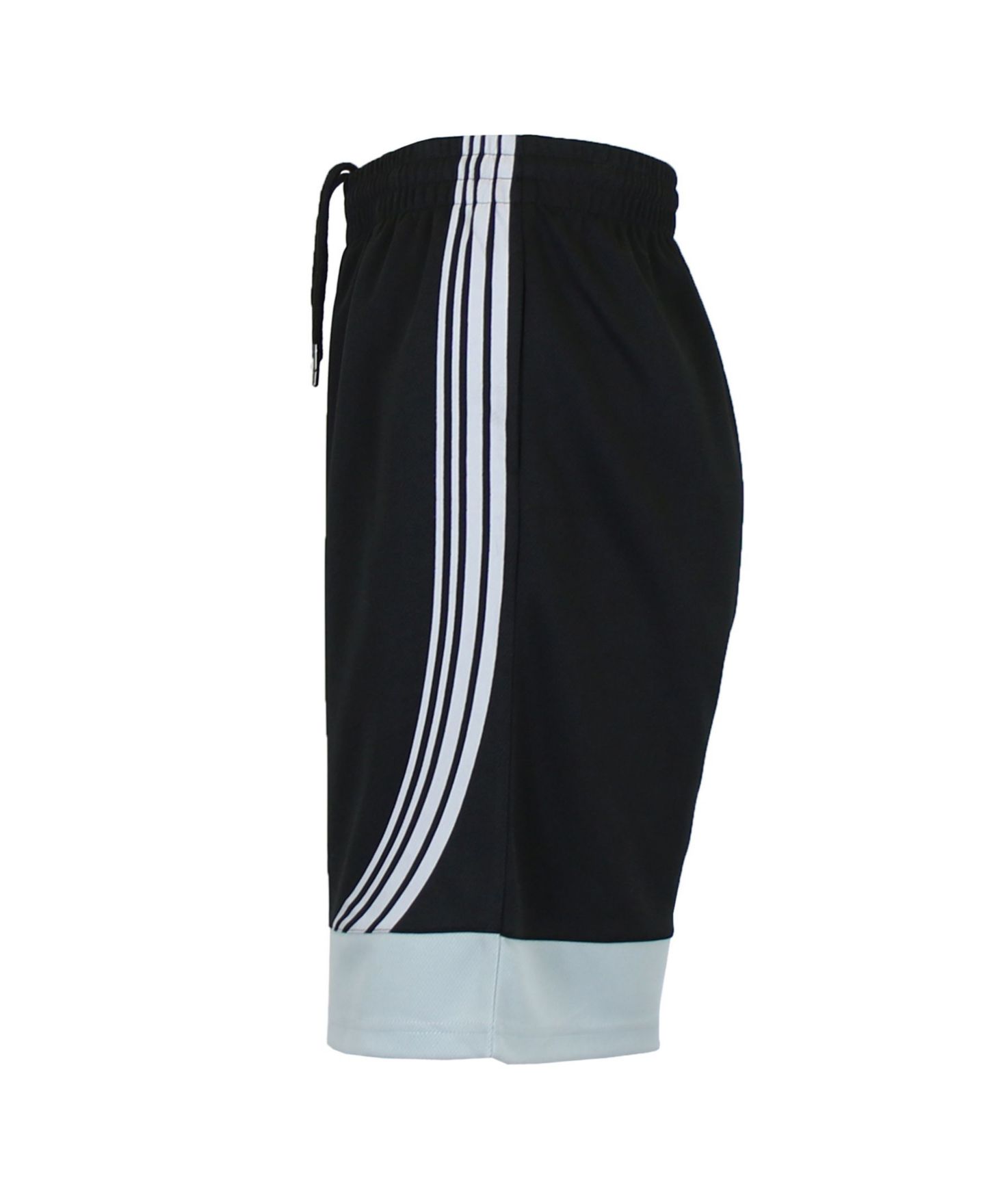 Мужские шорты Galaxy By Harvic Active Training Modern-Fit Moisture-Wicking Colorblocked Mesh Basketball, цвет: Чёрный — фото 1