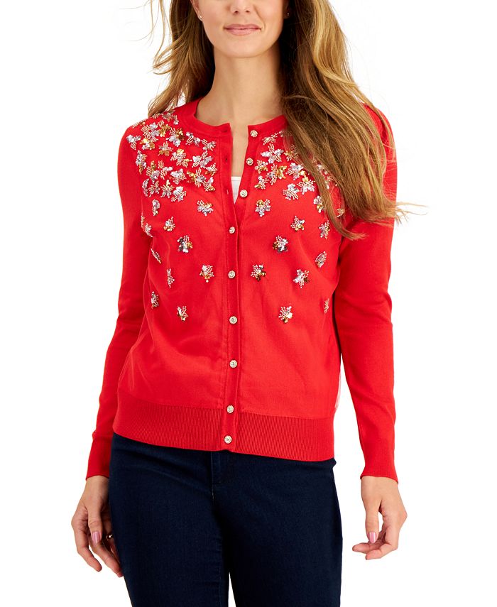 Macy's charter shop club cardigan sweaters