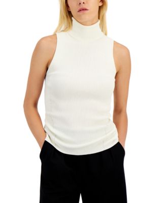 Anne klein shop sleeveless turtleneck