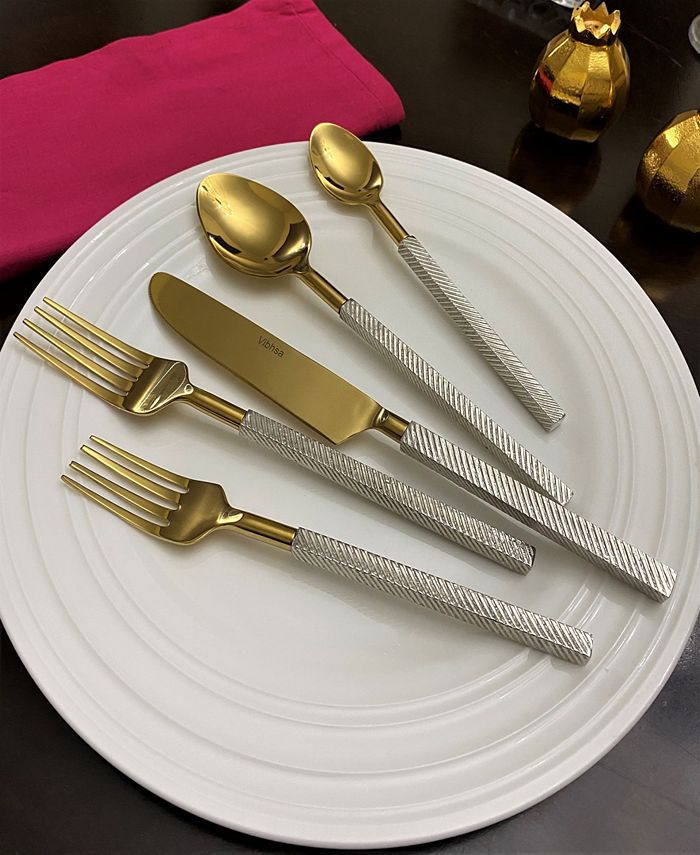 Vibhsa 5 Piece Flatware Set Macy's