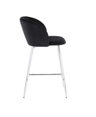 Fran Contemporary Counter Stool, Set of 2