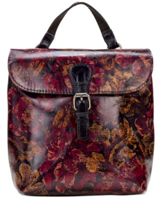 Patricia Nash - Vatoni Top-Handle Convertible Leather Backpack
