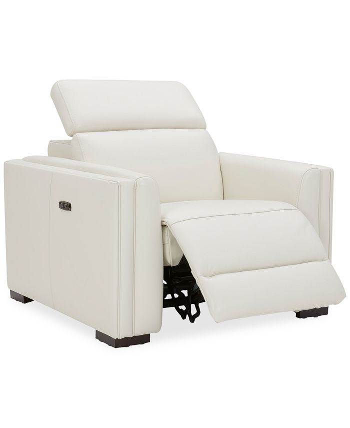 Furniture 41" Leather Recliner, Created for Macy's Macy's