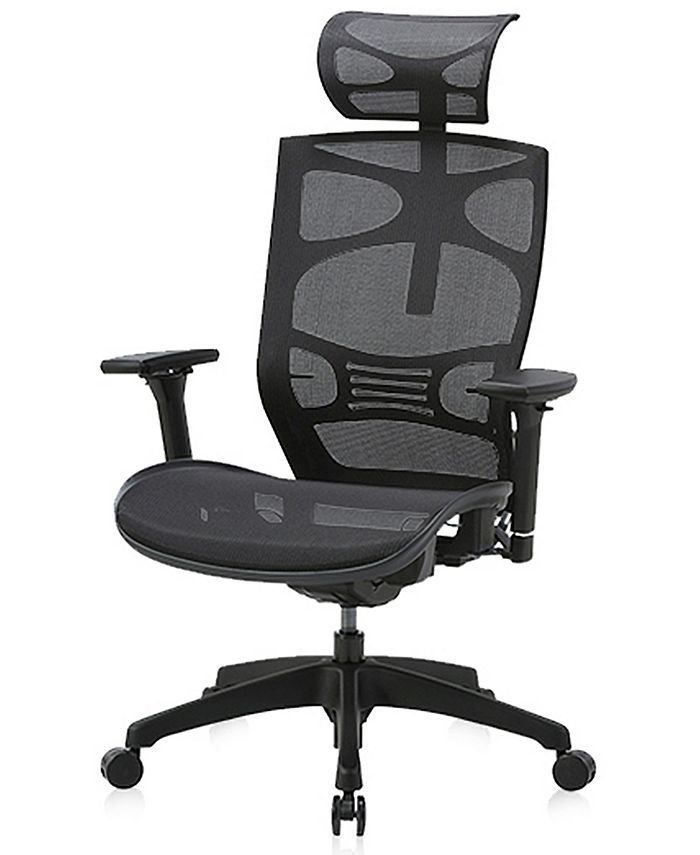 Furniture of America Eleme Adjustable Office Chair Macy's
