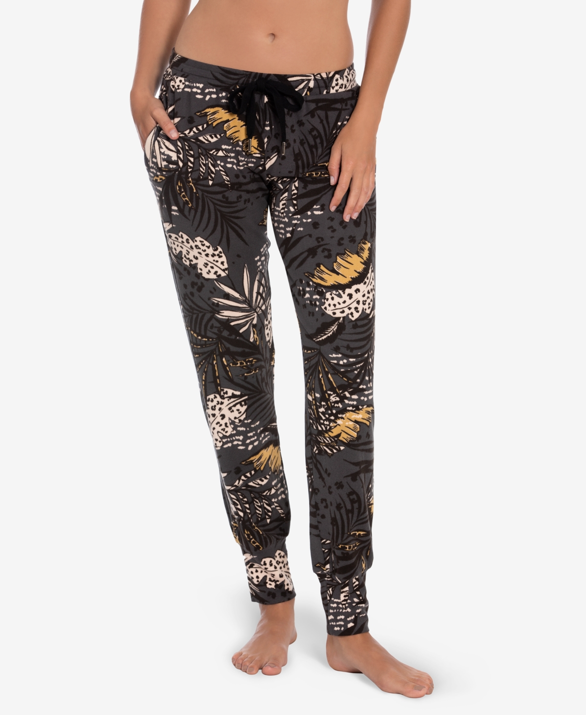 Midnight Bakery Women's Riley Jungle Tropical Hacci Lounge Jogger