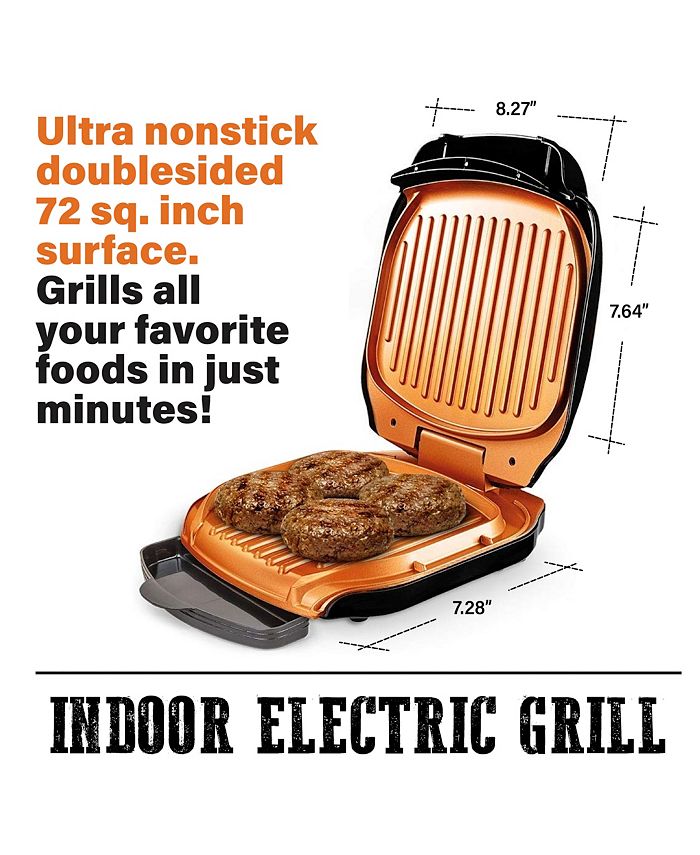 Gotham Steel NonStick TiCeramic Low Fat Indoor Grill Macy's