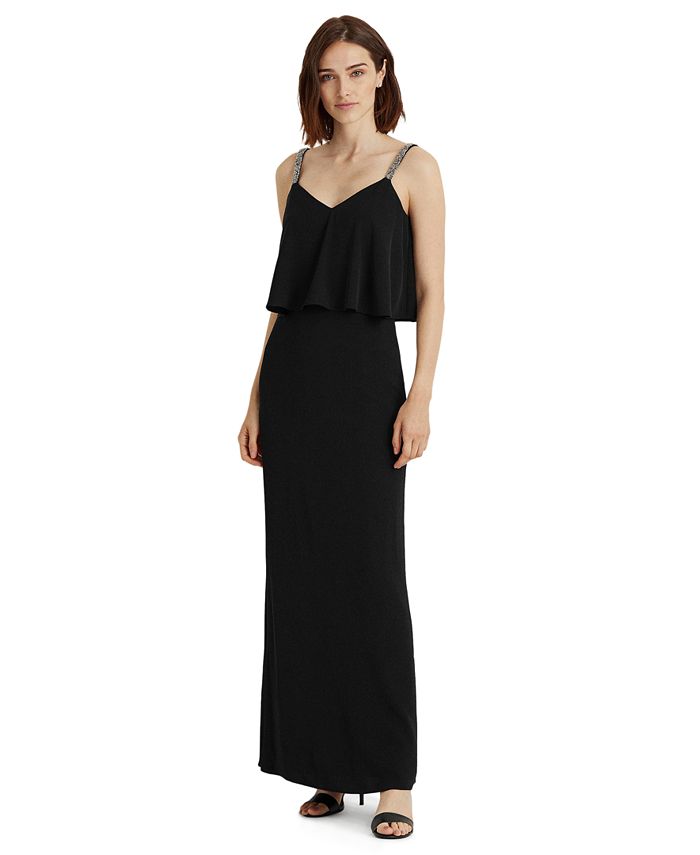 Lauren Ralph Lauren Column Gown Macy's