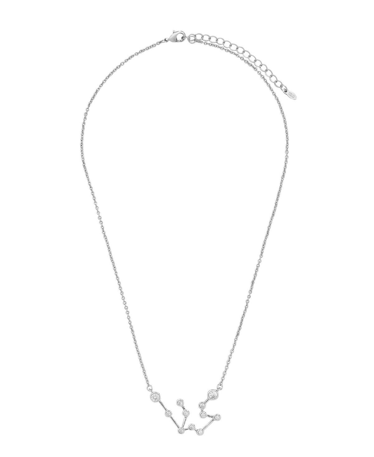 Women's When Stars Align Constellation Necklace in Silver Plated - Aquarius