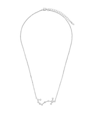 Womens When Stars Align Constellation Necklace in Silver Plated - Scorpio 69$