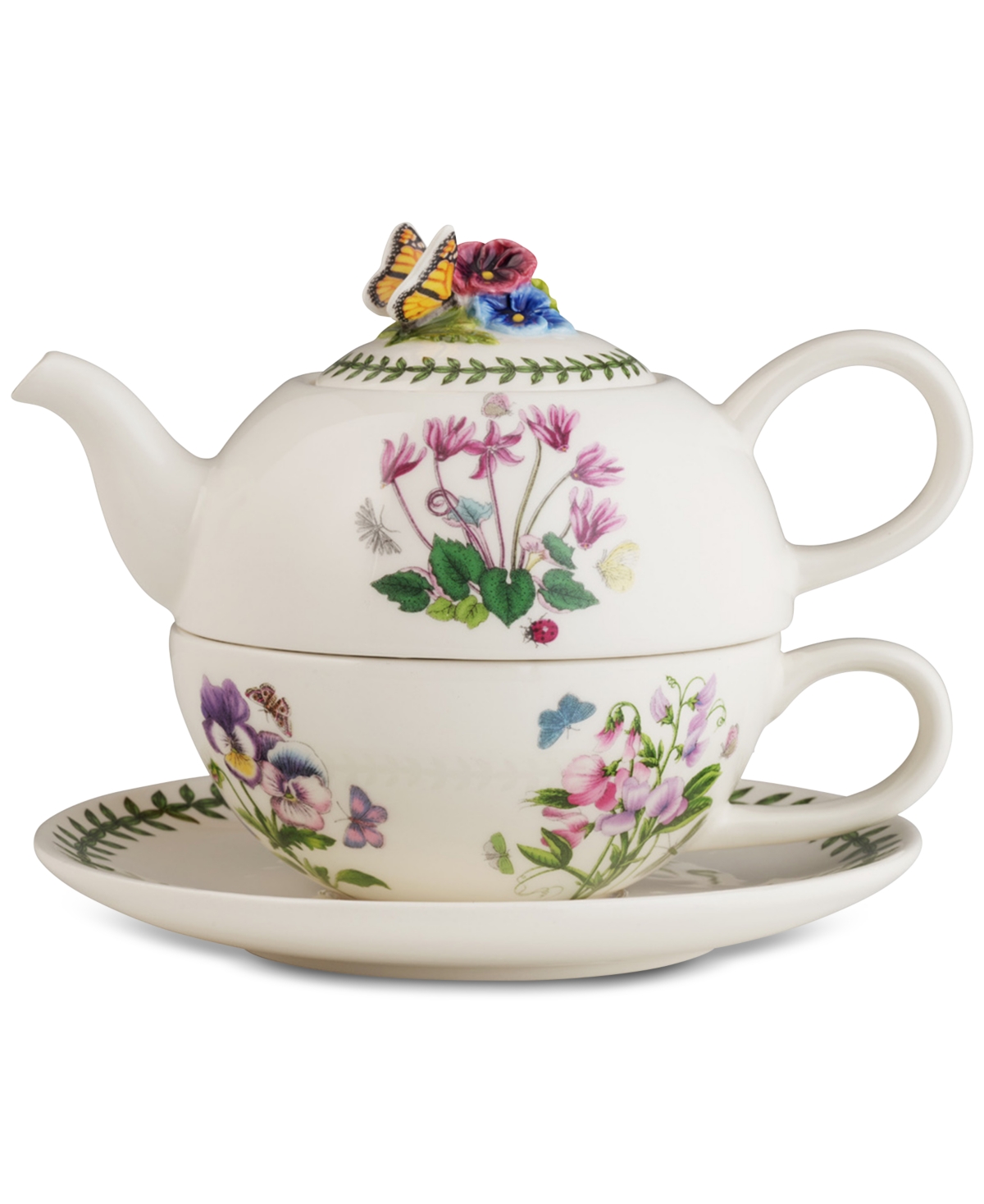 Botanic Garden Bouquet Tea for One - White/multi