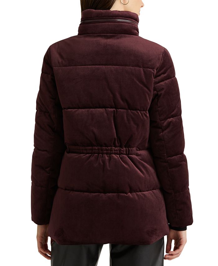 Lauren Ralph Lauren Velvet Puffer Coat & Reviews Coats & Jackets
