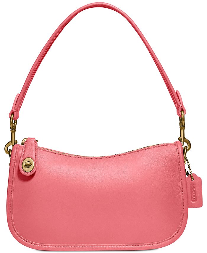 Women's One Shoulder Crossbody Bag Pink Genuine Leather Underarm Bag Small  Square Bag Lipstick Cosmetic Bag Fashion Designer - AliExpress