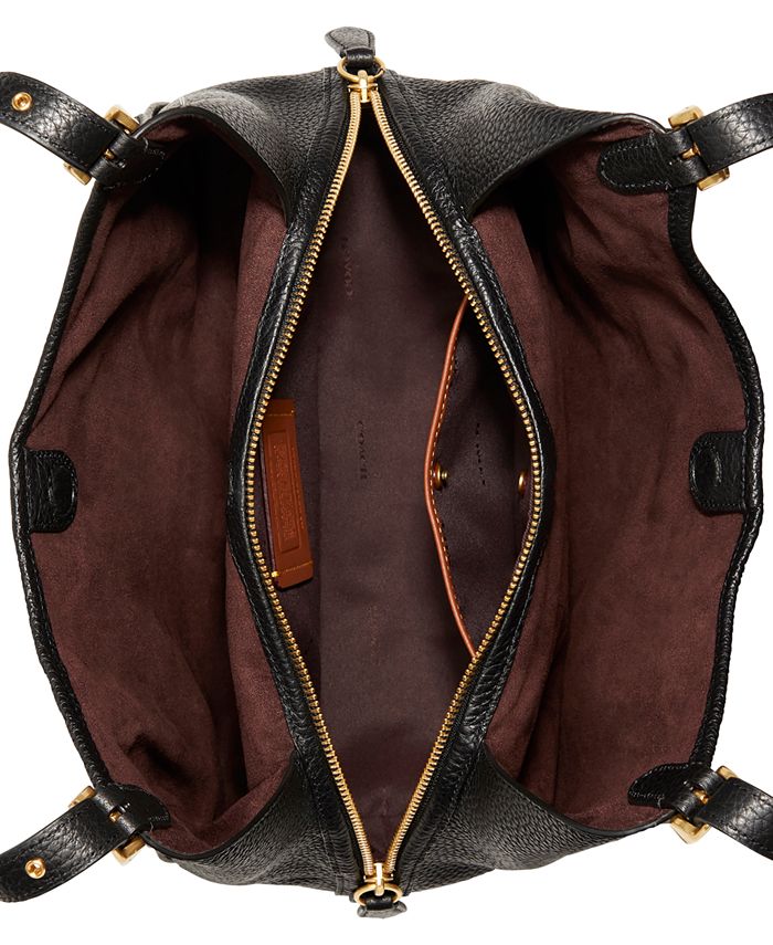 COACH Lori Leather Shoulder Bag - Macy's