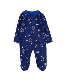 Baby Boys Sports Ball Print Coveralls