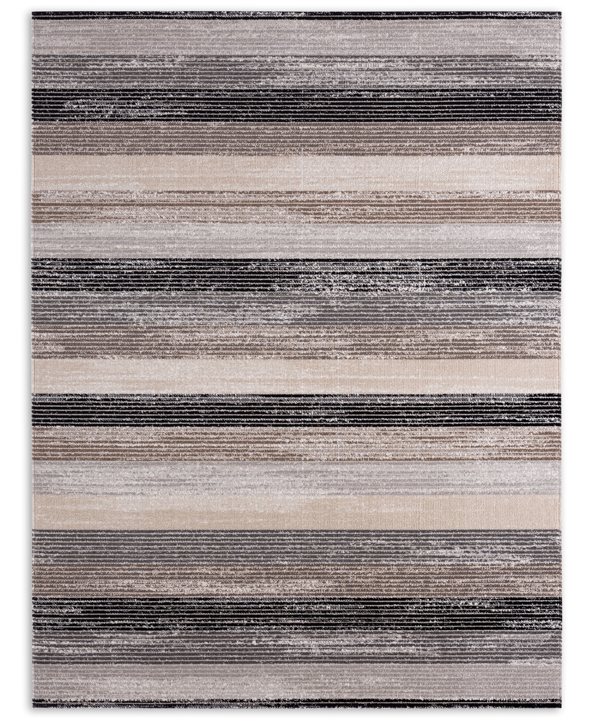 Nicole Miller Patio Sofia Estelle 7'9in x 10'2in Outdoor Area Rug - Gray