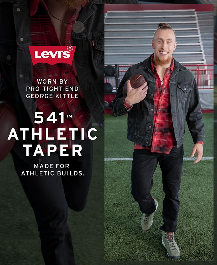 Levi's Men's Big & Tall 541™ Athletic Fit Stretch Jeans & Reviews - Jeans -  Men - Macy's