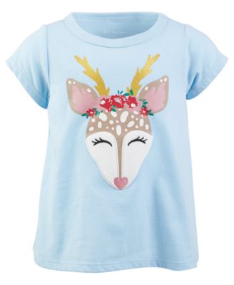 First Impressions - Baby Girls Sweet Doe T-Shirt
