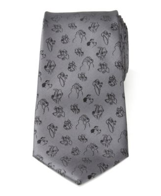 Men's Dog Print Tie