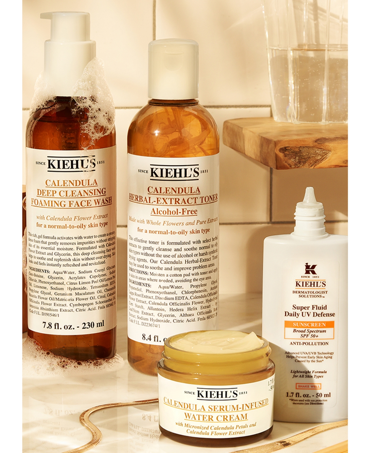 Kiehl's Since 1851 Calendula Herbal-Extract Alcohol-Free Toner, 4.2-oz