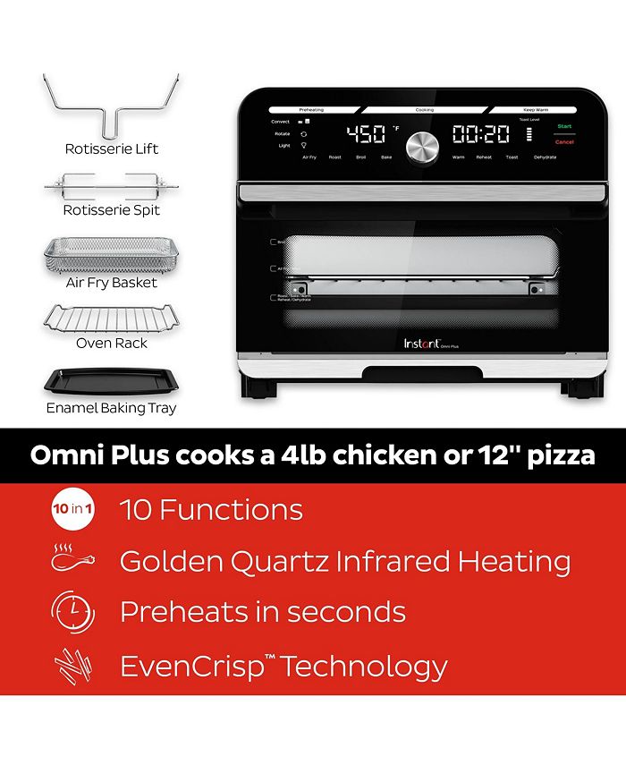 Instant Pot Instant Omni™ Plus 18L Toaster Oven & Air Fryer & Reviews