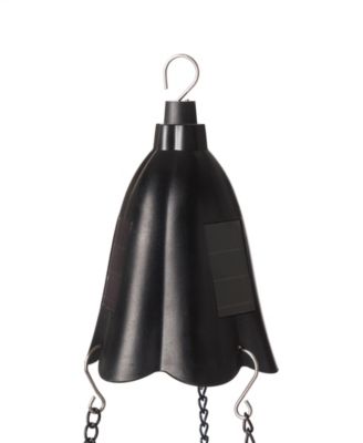 Solar Lighted Plastic Hanging Planter, 30"