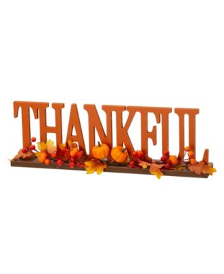"Thankful" Table Decor, 20"