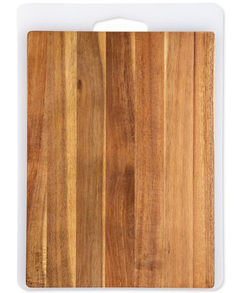 Cambridge Fiesta 2-Pc. Acacia Wood Patterned Cutting Board Set - Macy's