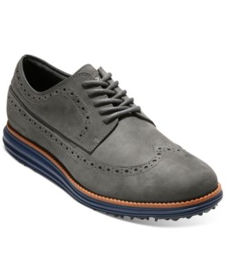 Cole Haan - Men's ØriginalGrand Wingtip Oxford Golf Shoes