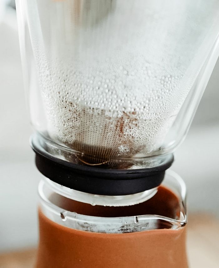 GROSCHE Amsterdam Pour Over Coffee Maker with Double Layer Permanent