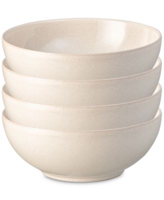 Denby Elements Savannah Cream Coupe 12-Pc. Dinnerware Set, Service for 4