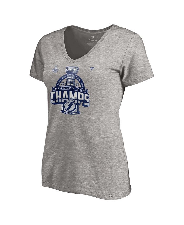 Authentic NHL Apparel Tampa Bay Lightning Women's Stanley Cup Champs Locker Room TShirt Macy's