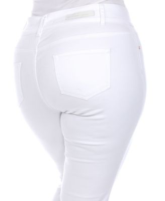 Plus Size Capri Jeans