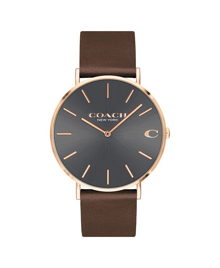 Coach mens watches macy's shop