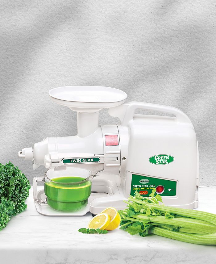 Tribest Greenstar Twin Gear Complete Masticating Juicer Macy's