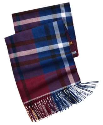Club Room - Men's Plaid Scarf