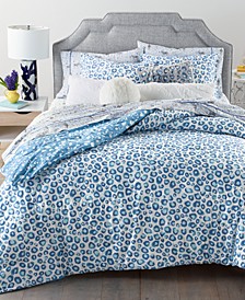 Cheetah Print Reversible 3-Pc. Full/Queen Comforter Set, Created for Macy's