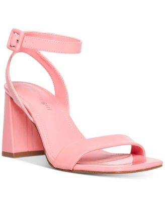 Madden Girl Winni Heeled Sandals - Women's Dress Sandals With Ankle Strap & Block Heel, Comfortable & Stylish - View #5