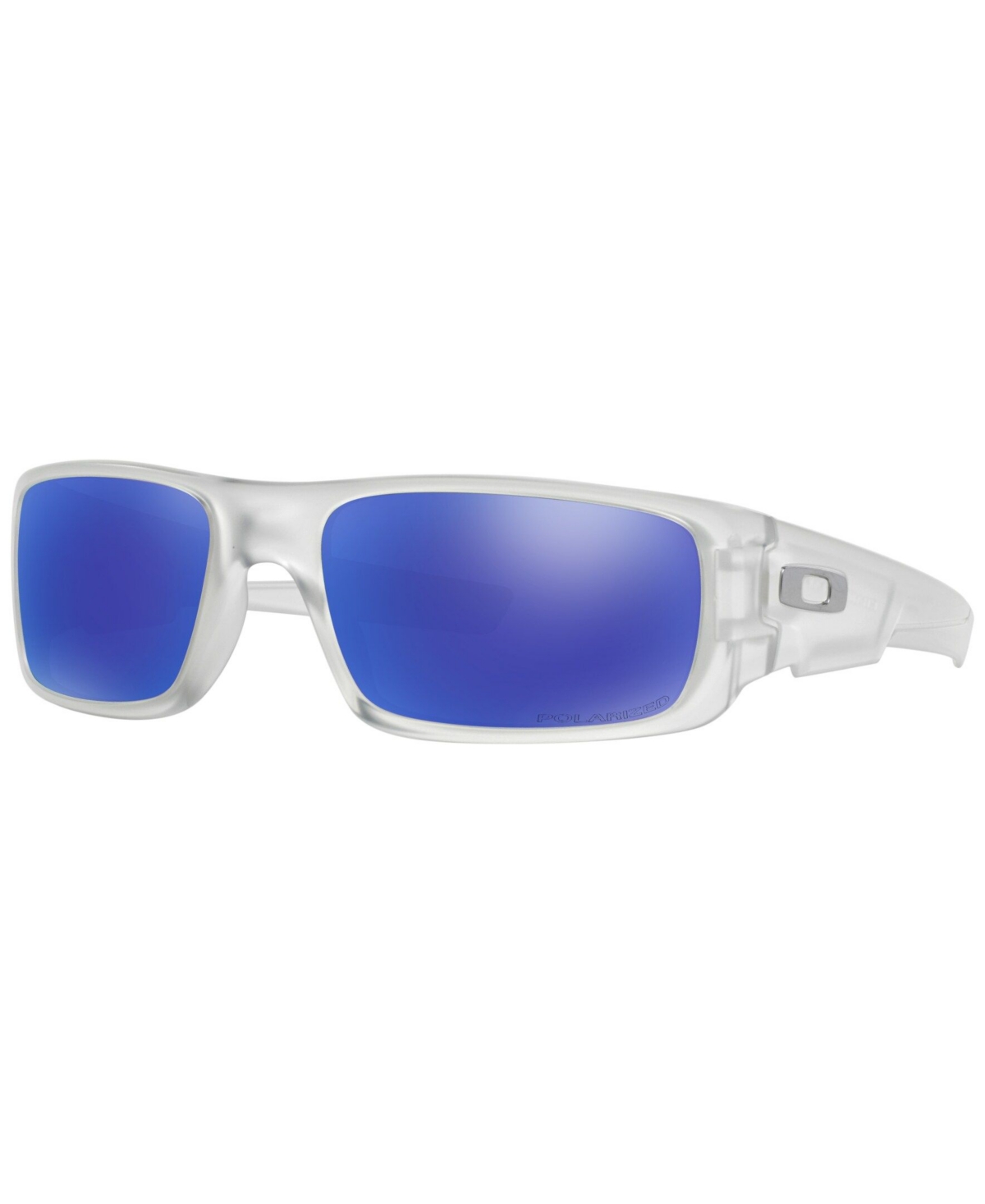 Shop Oakley Men's Rectangle Sunglasses, Oo9239 60 Crankshaft In Transparent,violet Iridium