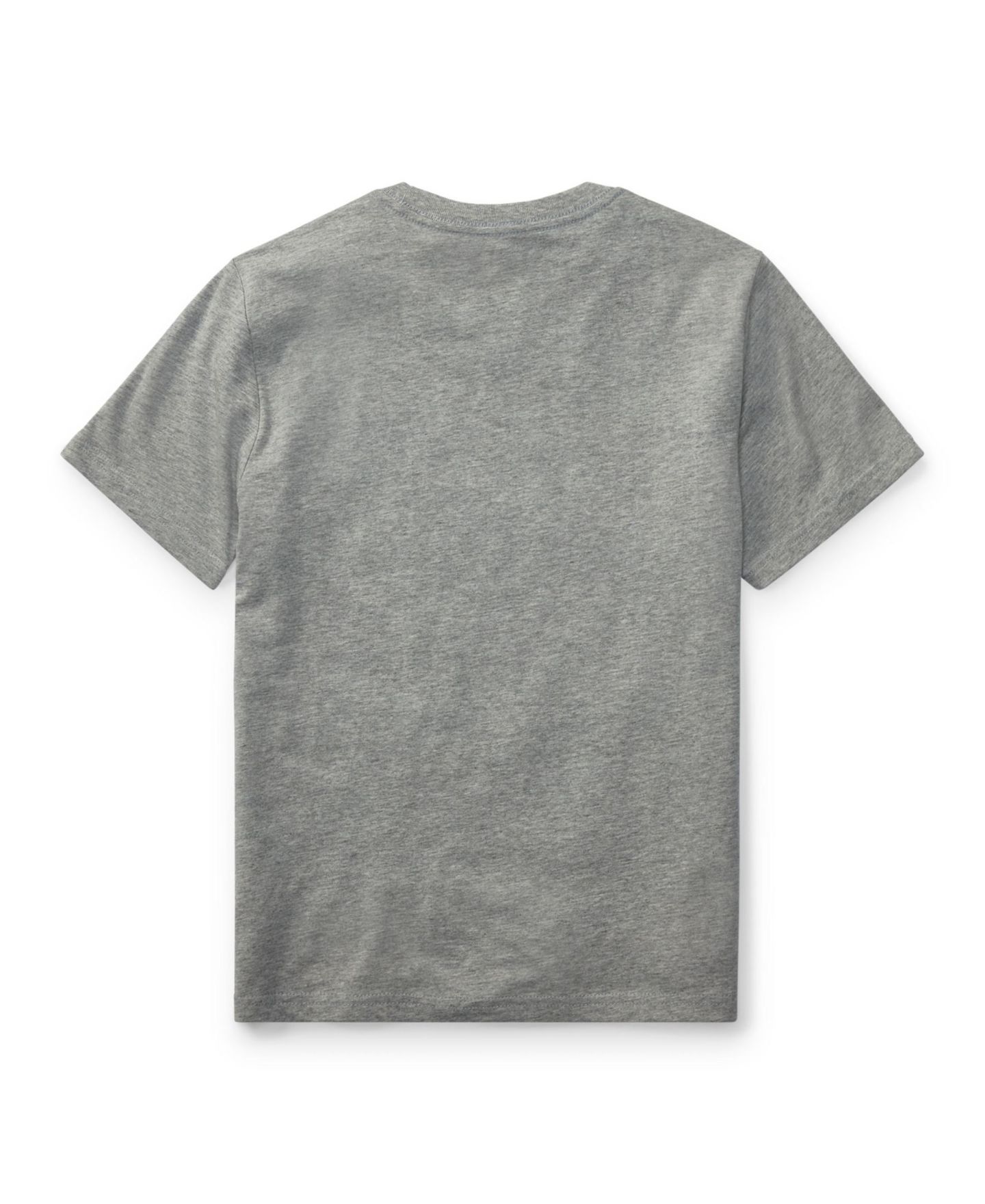 Футболка Polo Ralph Lauren Cotton Jersey Crewneck T-Shirt для мальчиков, цвет: Меланжевый серый — фото 5