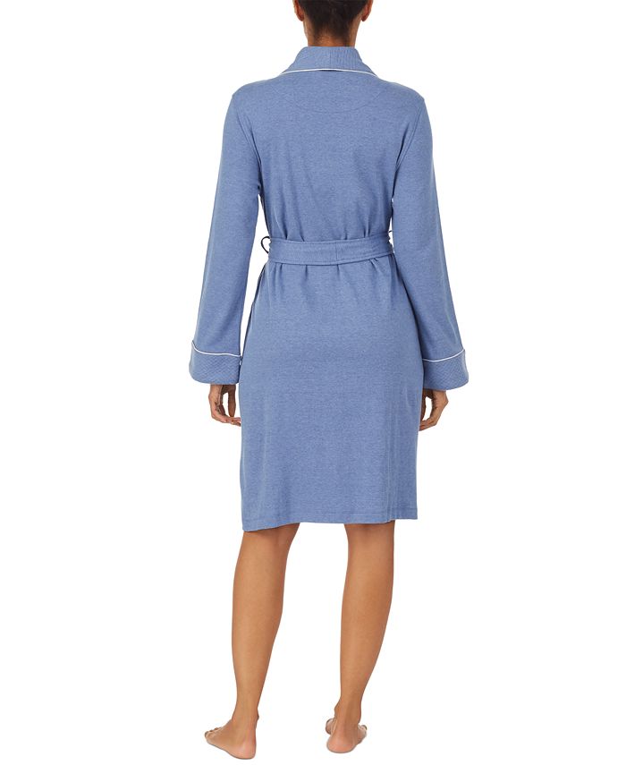 Lauren Ralph Lauren Quilted Cotton Wrap Robe Macy's