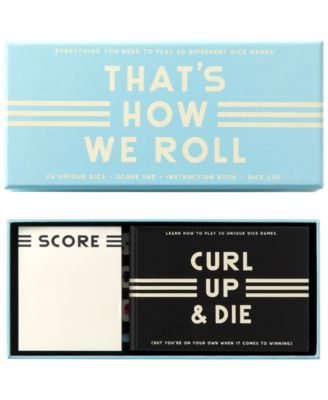 Brass Monkey That's How We Roll Dice Game Set