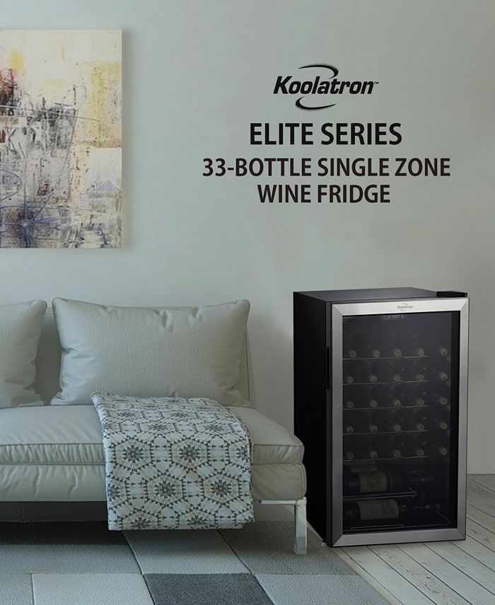 Koolatron Elite Series 33 Bottle Wine Cooler, 3.6' Cubic Macy's