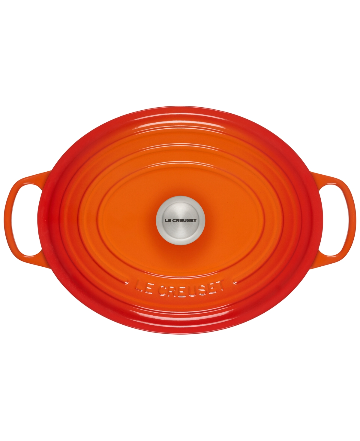 Le Creuset Signature Enameled Cast Iron 8-qt, Oval Dutch Oven In Flame