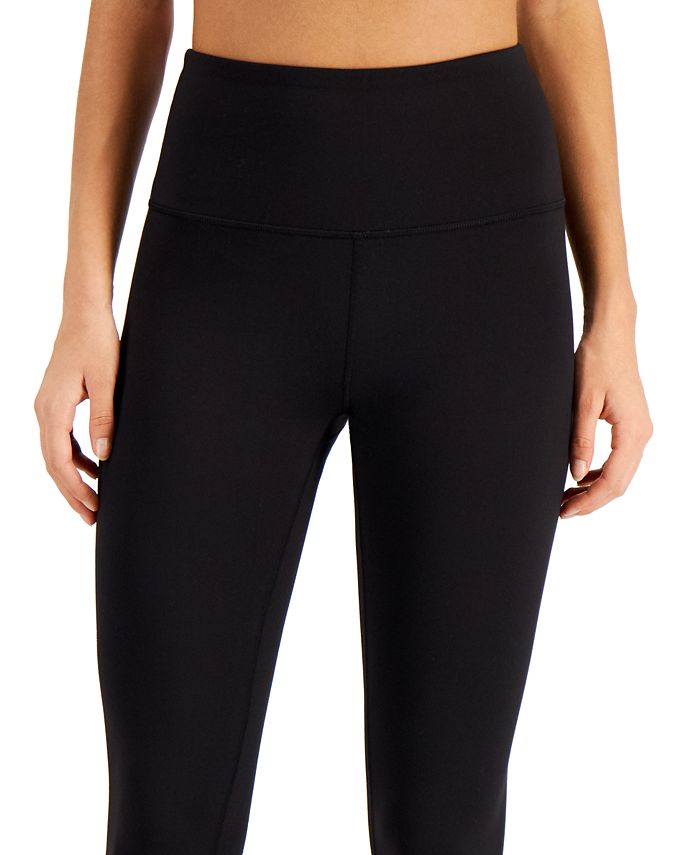 ID Ideology Women's Compression Back-Zip 7/8 Leggings, Created for Macy ...