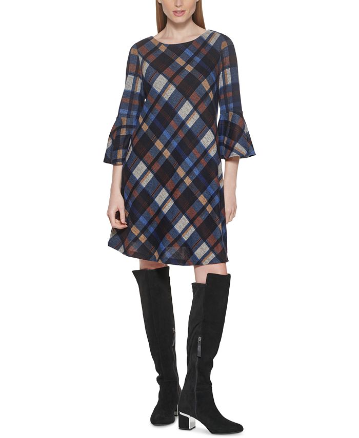 Jessica howard plaid sales dress
