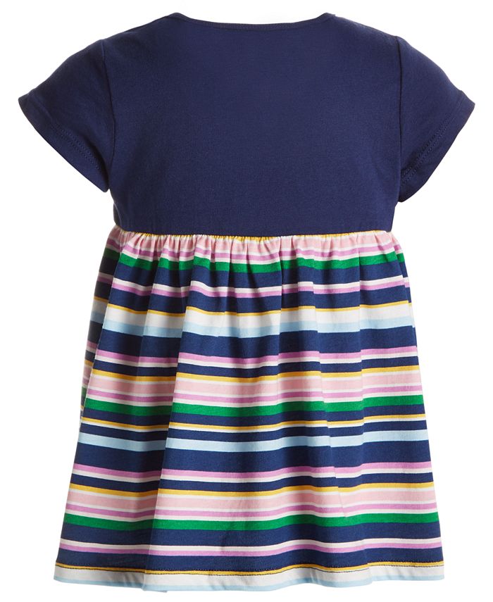 First Impressions Toddler Girls Party Stripe Cotton Tunic, Created for