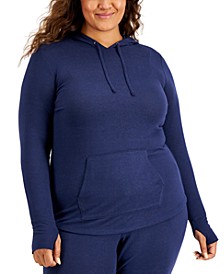 Plus Size Knit Hoodie, Created for Macy's