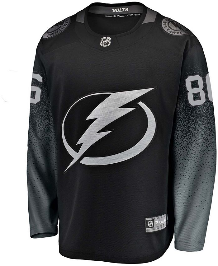 Fanatics Men's Nikita Kucherov Black Tampa Bay Lightning Alternate