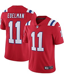 Men's Julian Edelman Red New England Patriots Alternate Vapor Limited Jersey