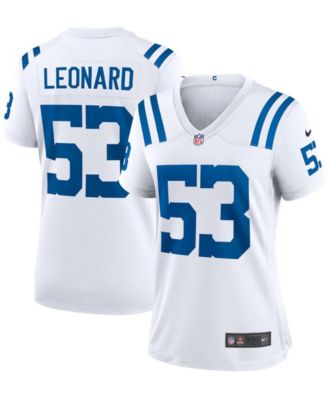 Women's Darius Leonard Indianapolis Colts Alternate Game Jersey